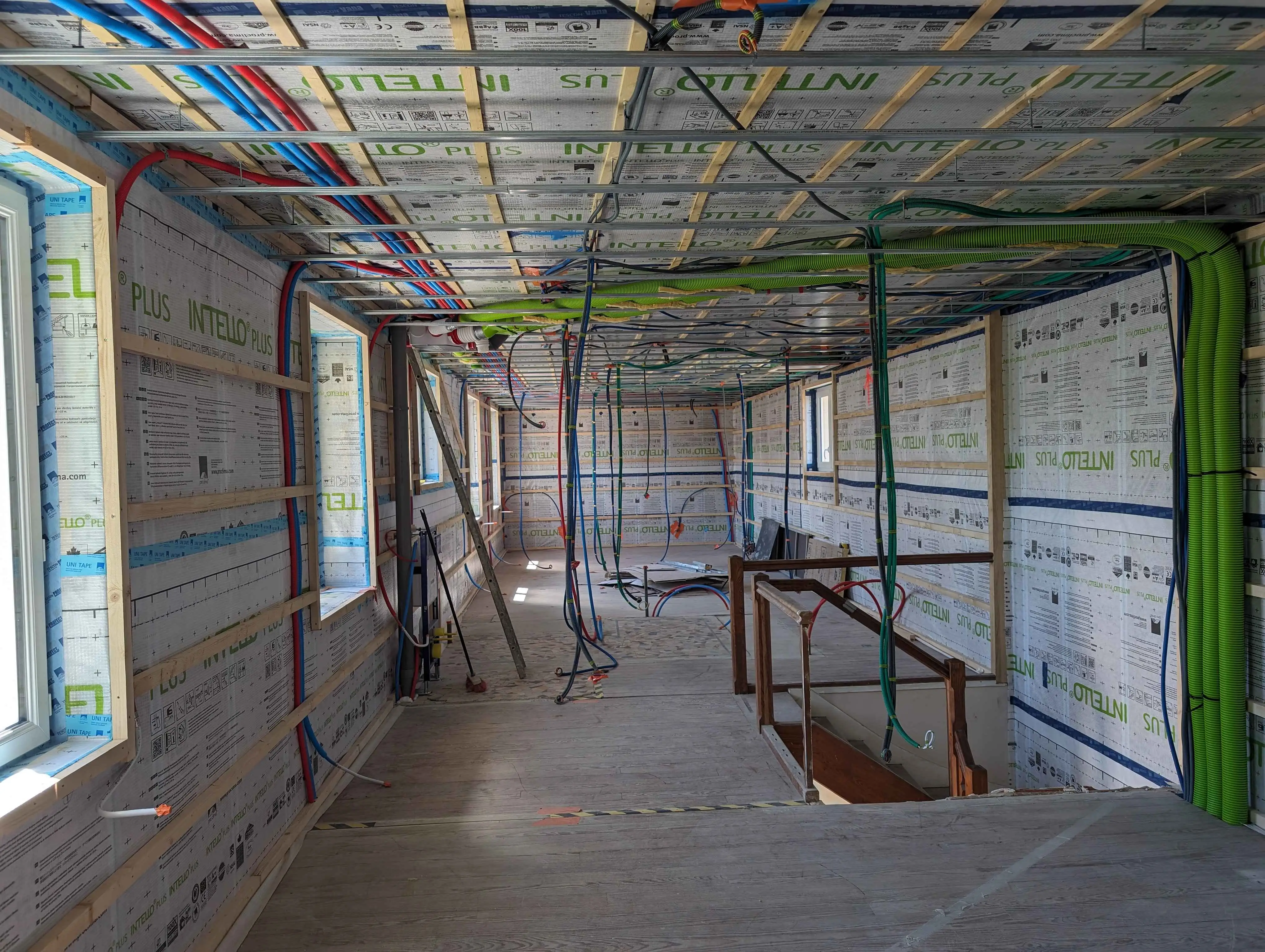 photo pièce en chantier